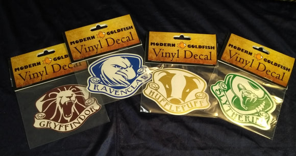 Hogwarts House Inspired Decals