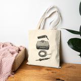Cut Grind Foil Solder Tote Bag