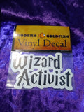 Wizard Activist Decal